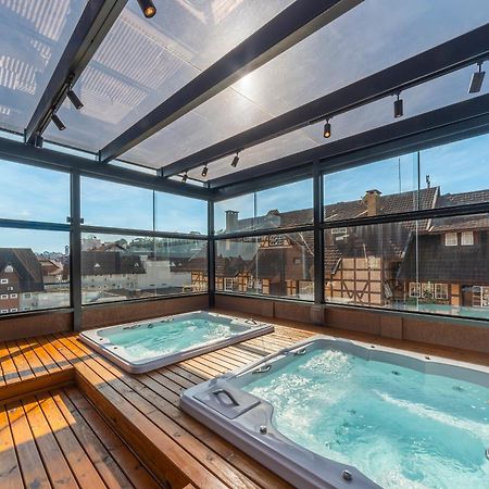 拉海图斯蒂洛中心酒店 格拉玛多 外观 照片 Rooftop spa
