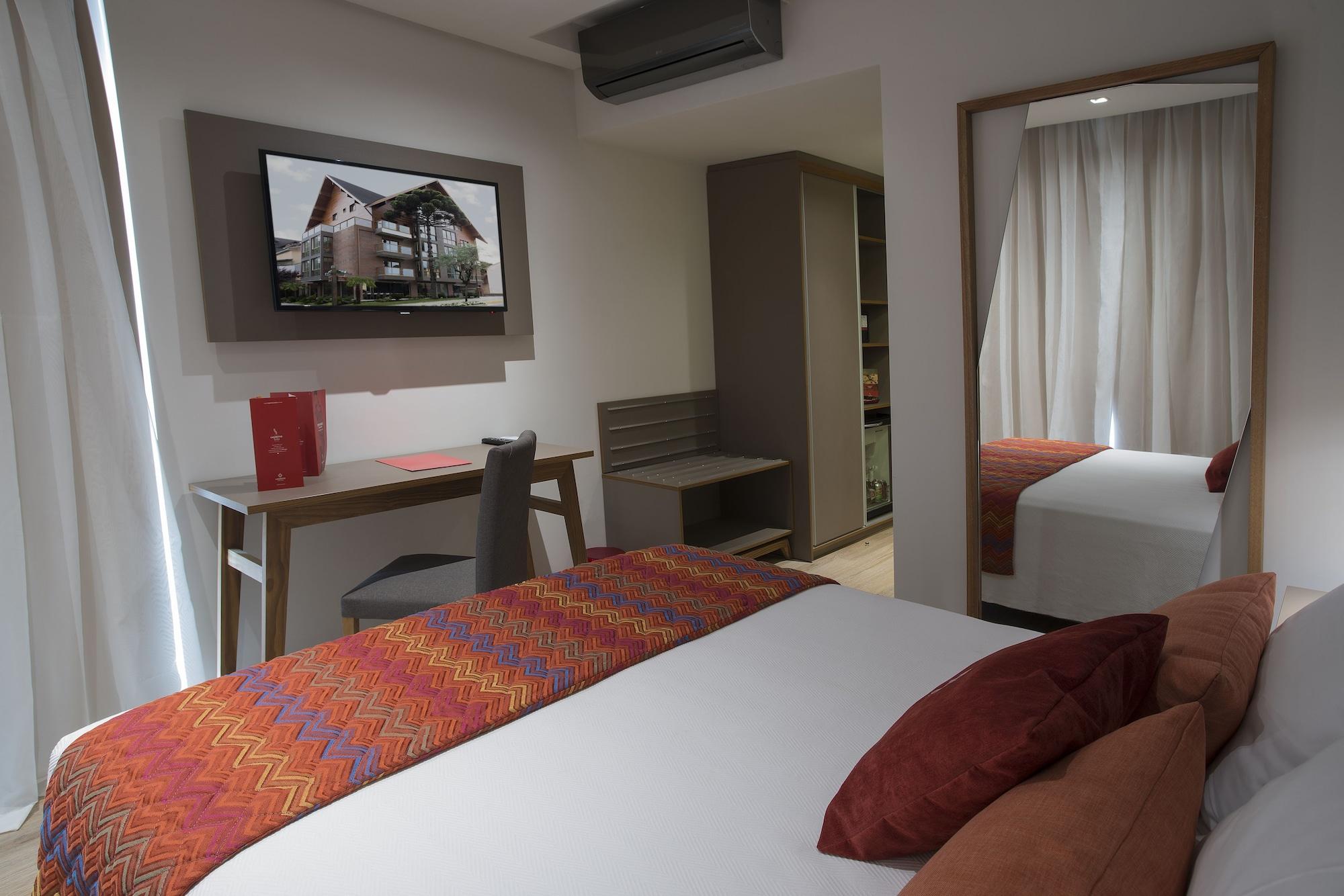 拉海图斯蒂洛中心酒店 格拉玛多 外观 照片 A room at the hotel